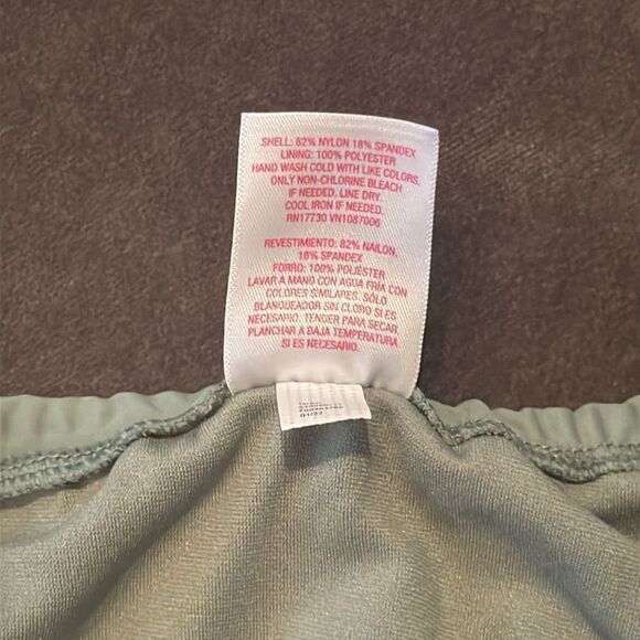 Women’s Junior’s Xhilaration Sage Green Bikini Swimsuit 2 Piece Size XL (12-14) - Picture 15 of 15